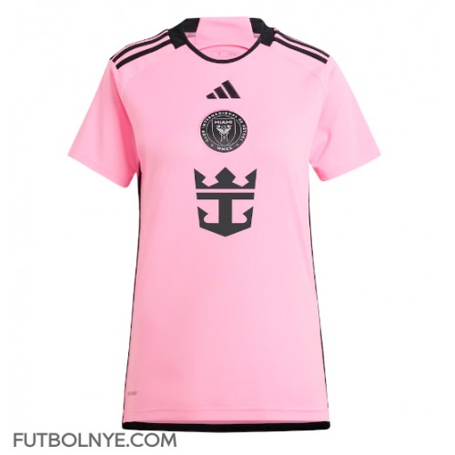 Camiseta Inter Miami Primera Equipación para mujer 2024-25 manga corta